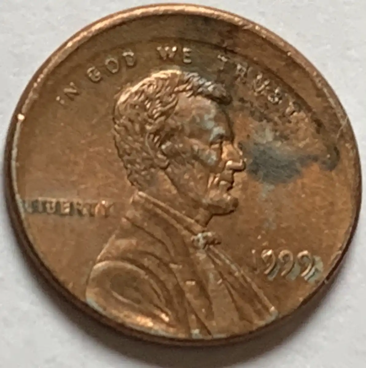 1999---P-Lincoln-Memorial-Cent-Struck-Off-Center-Coin-2-Of-3